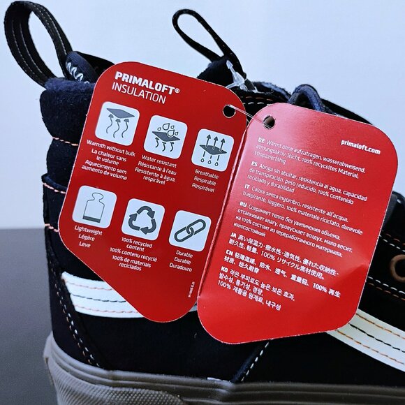 Vans Men's Sk8-Hi MTE-2 Waterproof Suede in Classic Combinations Khaki/Black - Picture 6 of 15